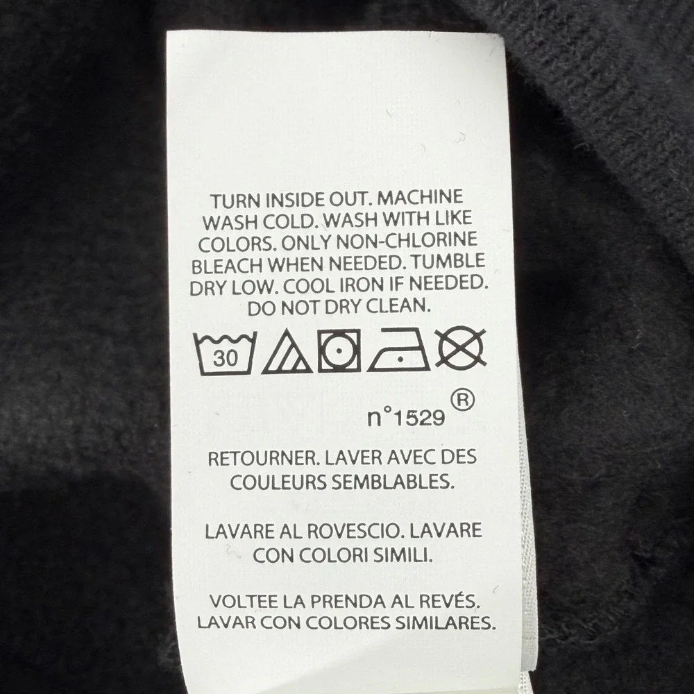 Polo Ralph Lauren Hoodie Men's 3XLT Black Buffalo Plaid‎ Big Pony Logo Pockets